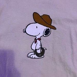 CowBoy Snoopy Tee